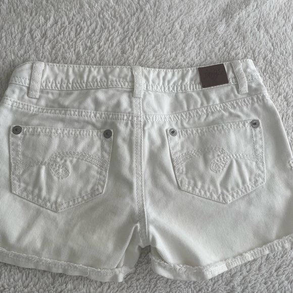 White jean shorts from justice - Picture 2 of 3